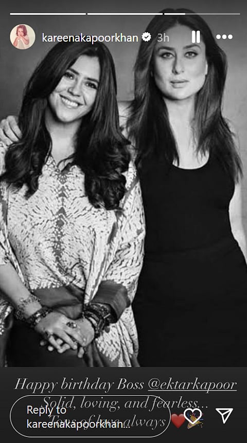 Kareena Kapoor On Instagram Strories